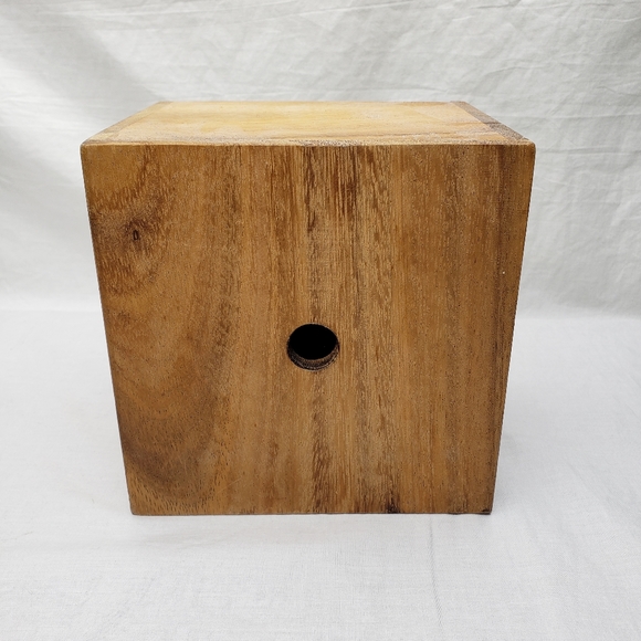 Small Vintage Brown Floral Vase and Shadow Box - Picture 2 of 12